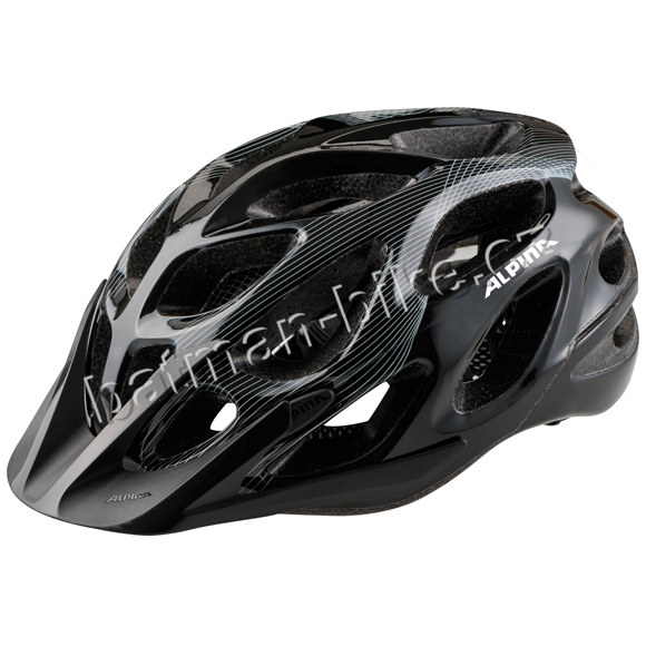 Přilba ALPINA MYTHOS 20 black-white lines