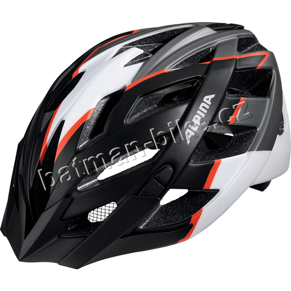 Přilba ALPINA PANOMA L.E black-white-neon red