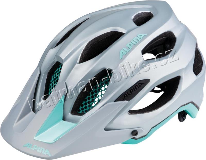 Přilba Alpina CARAPAX 2.0 steelgrey-smaragd* 52-57