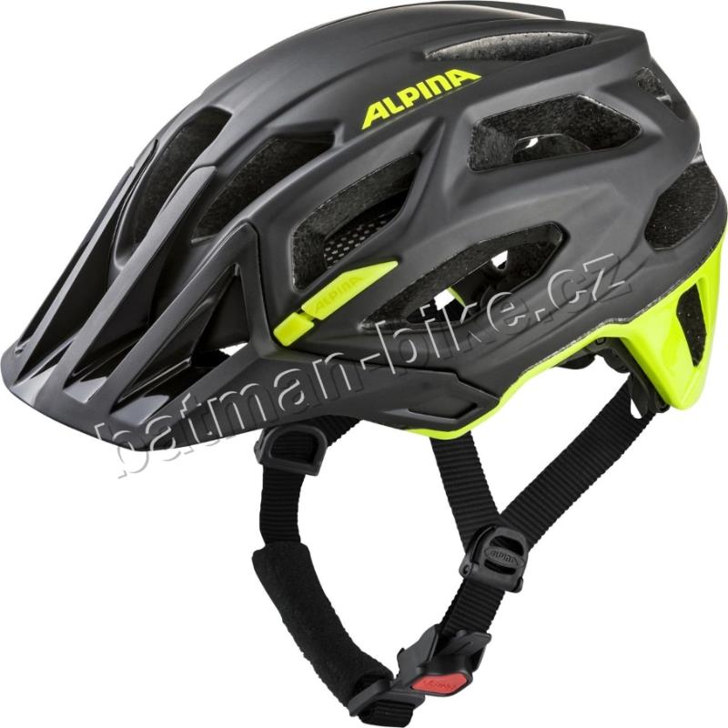 Přilba Alpina GARBANZO black-neon yellow