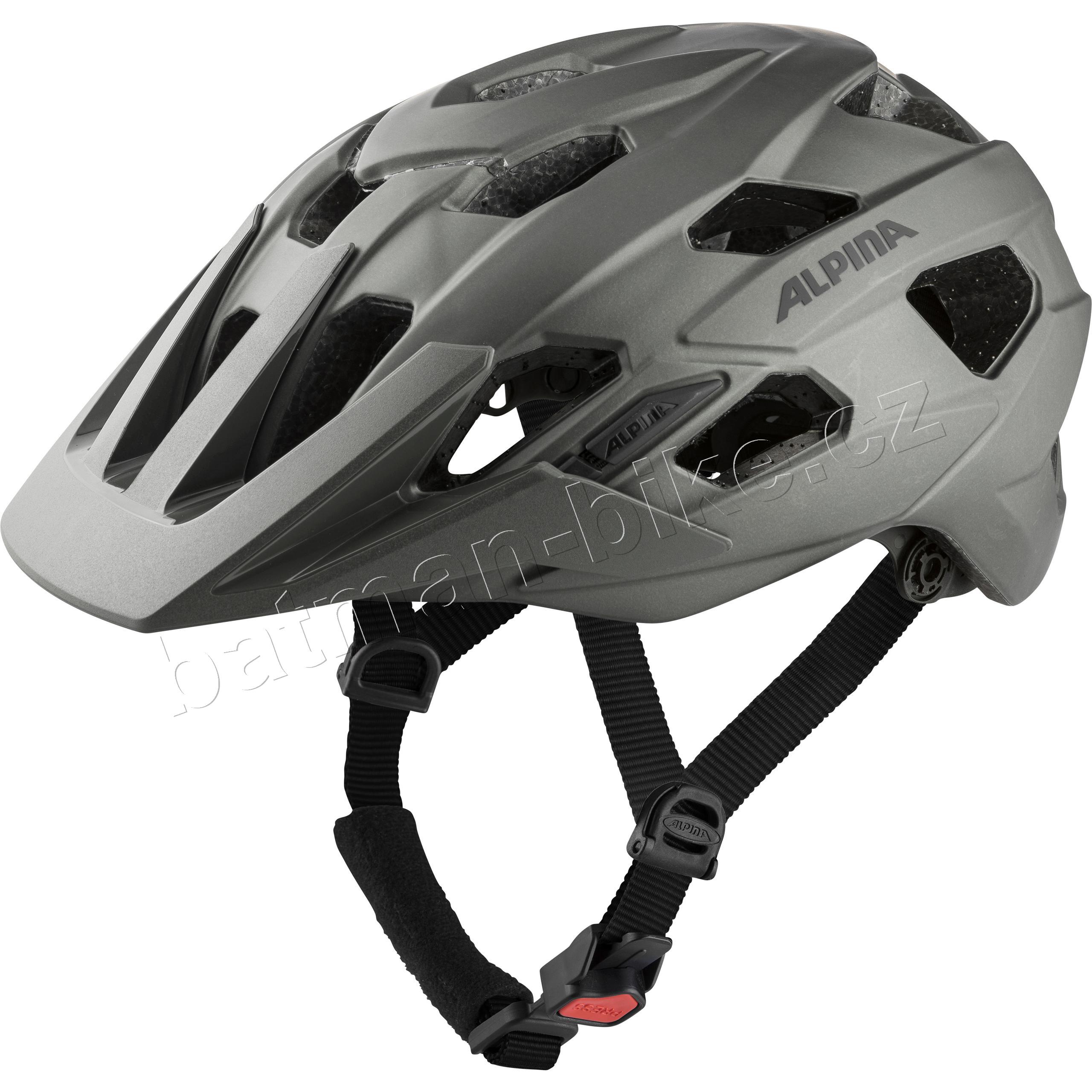 Přilba Alpina cyklistická ANZANA coffee-grey matt