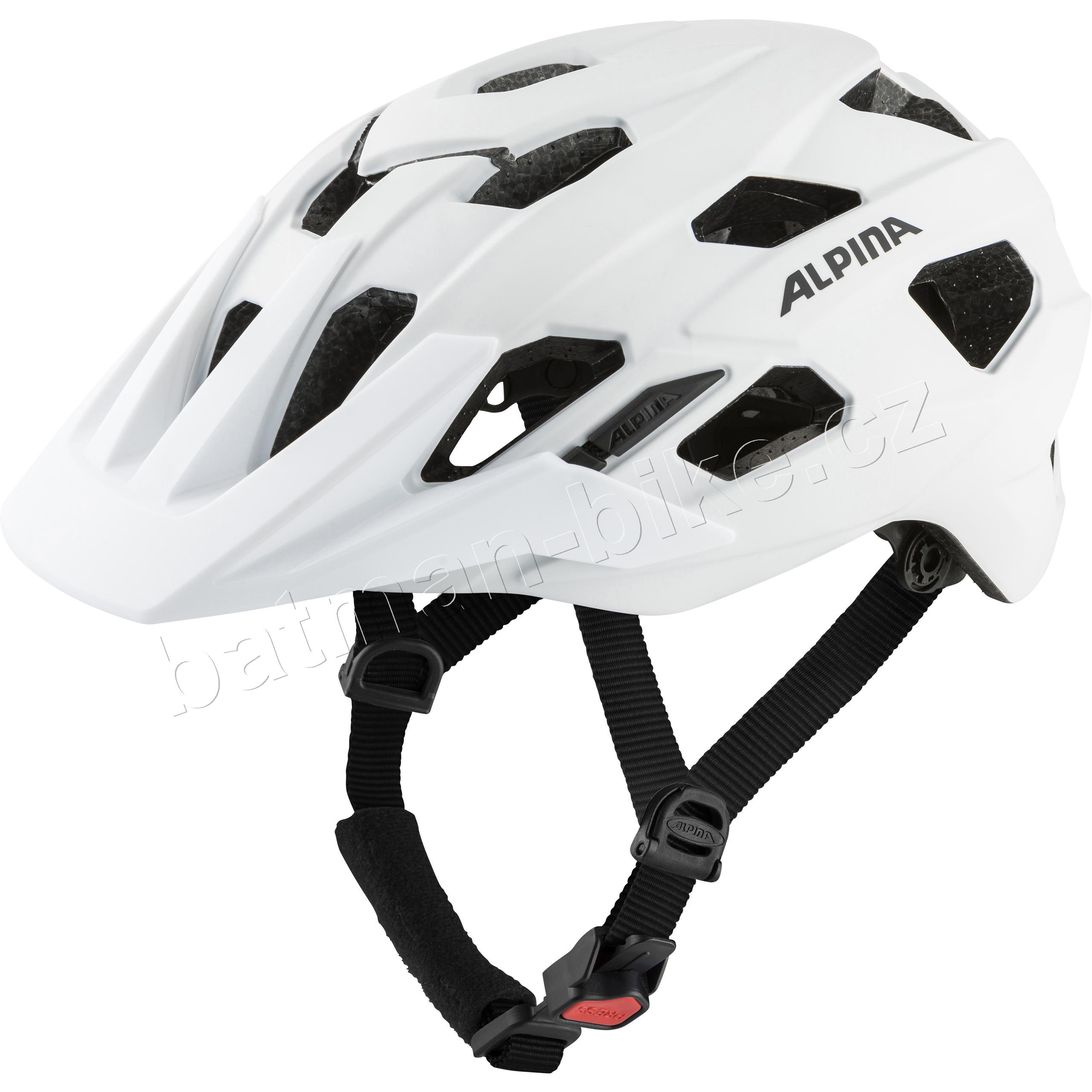Přilba Alpina cyklistická ANZANA white matt