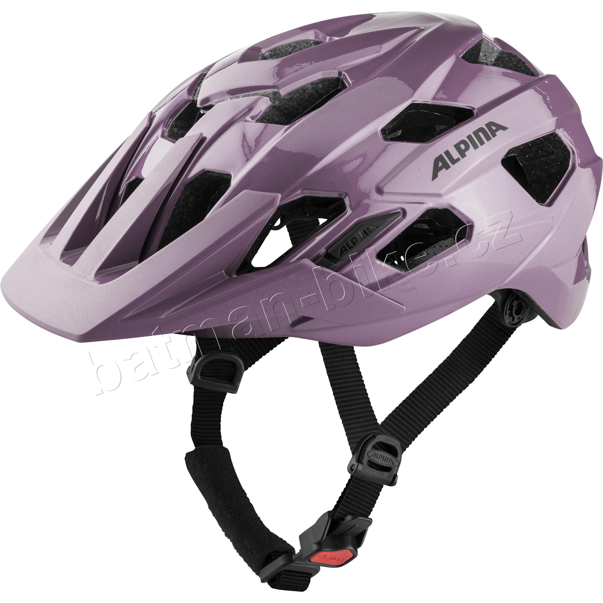 Přilba Alpina cyklistická ANZANA orchid gloss* 52-57