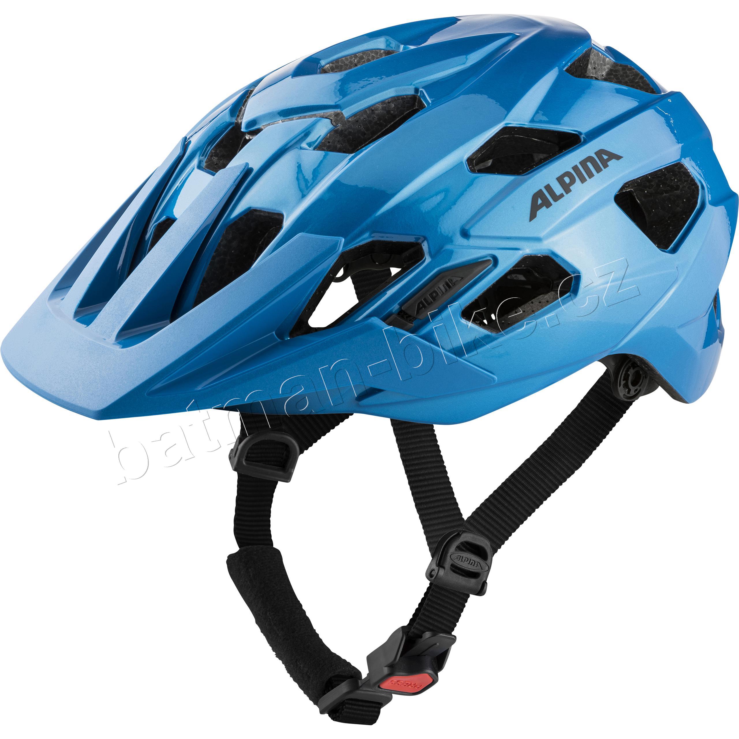 Přilba Alpina cyklistická ANZANA true-blue gloss