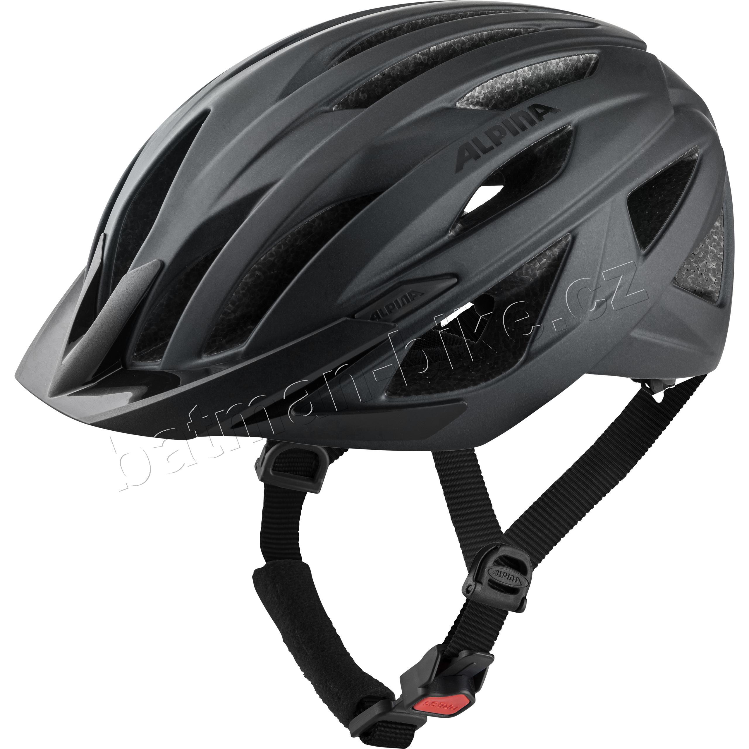 Přilba Alpina cyklistická PARANA black matt