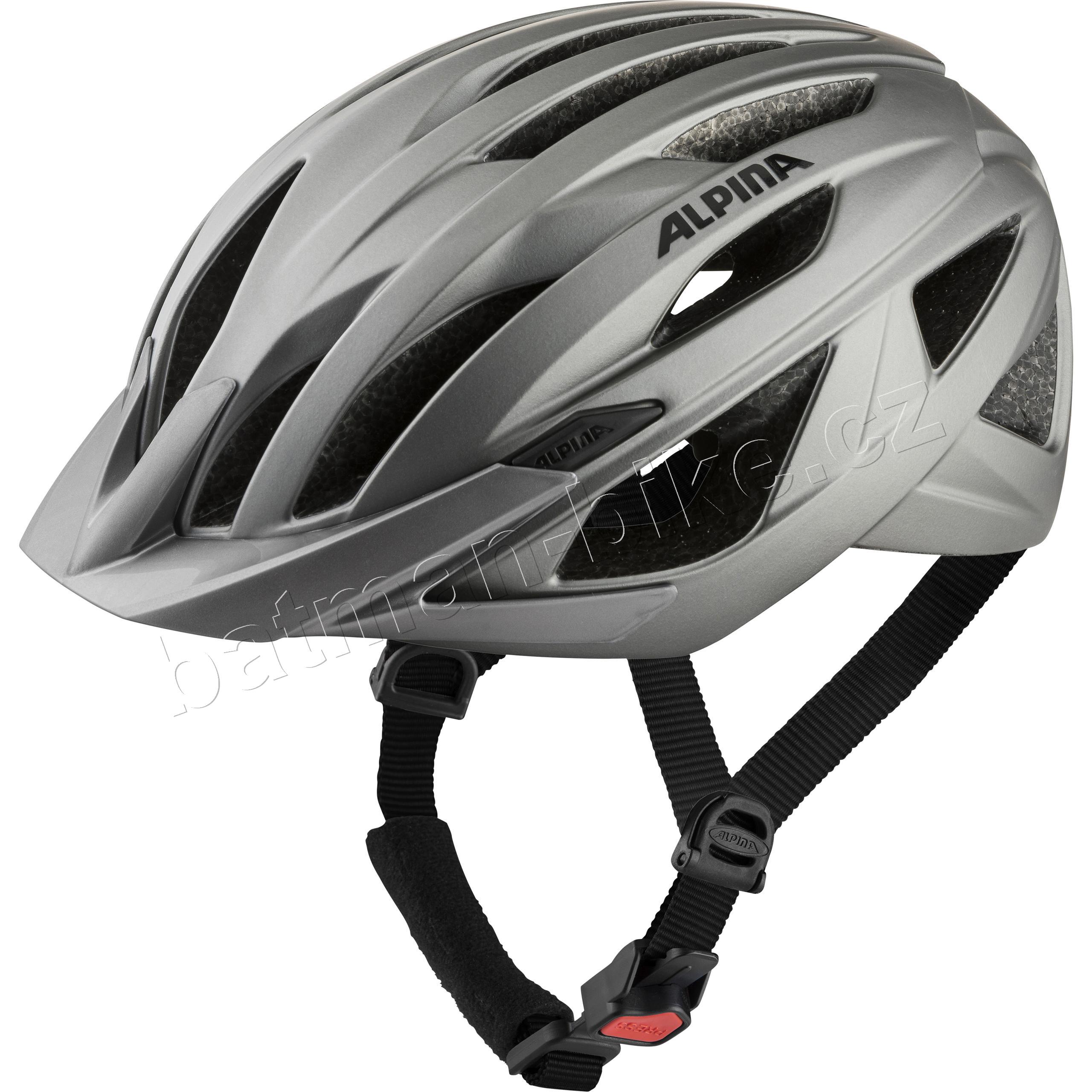 Přilba Alpina cyklistická PARANA dark-silver matt