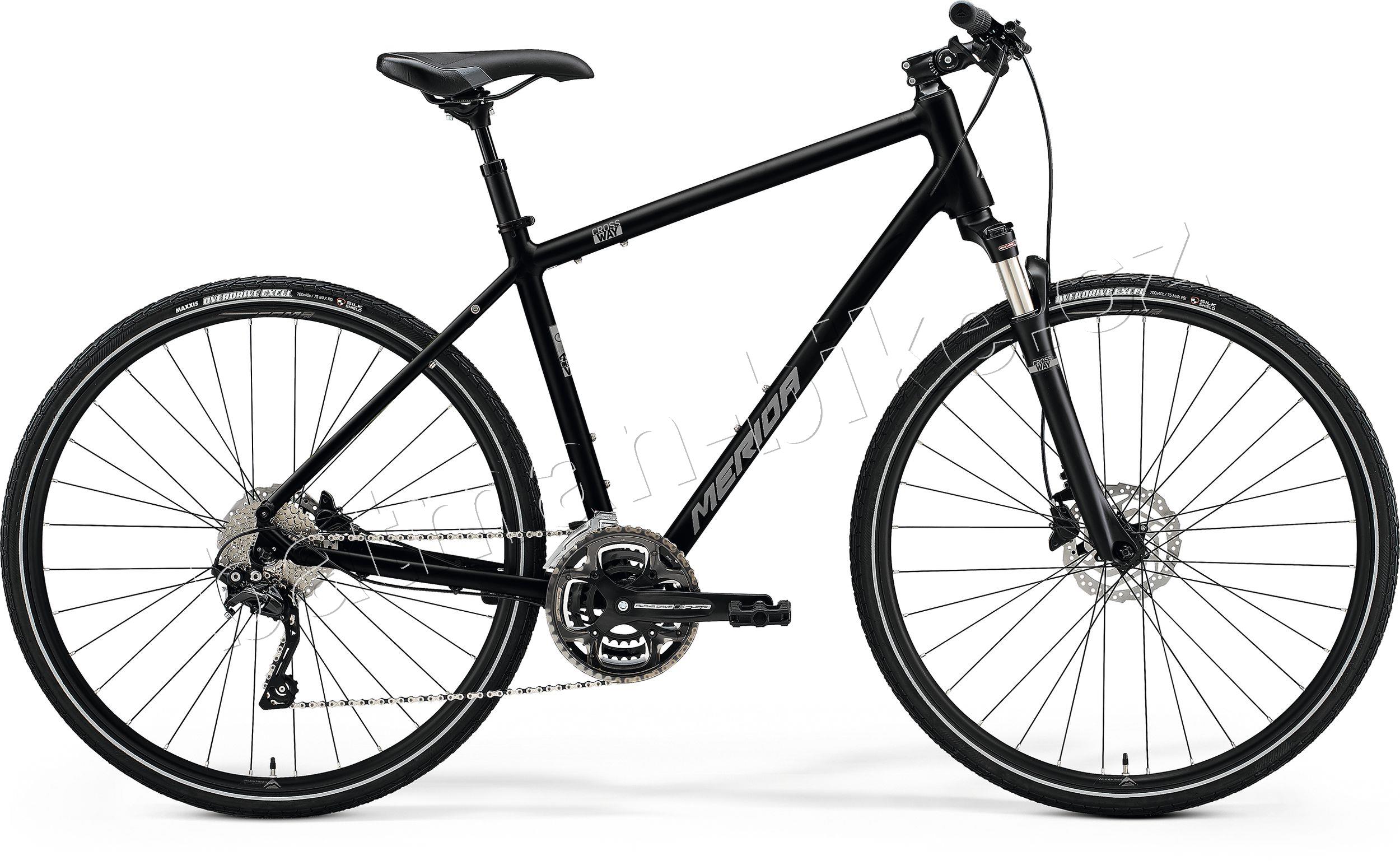 Merida Crossway 300 Glossy Black(Matt Silver)