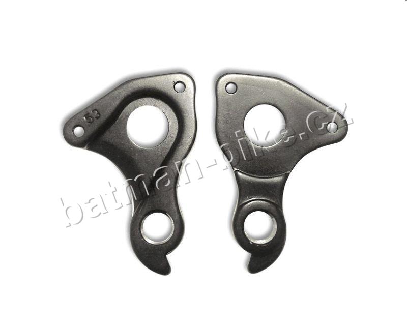 Patka/hák přehazovačky DH-053 (závit v držáku )