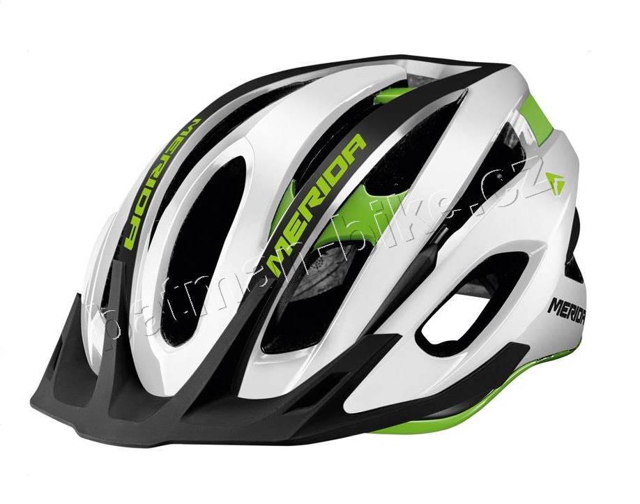 Přilba Merida TEAM MTB white/green