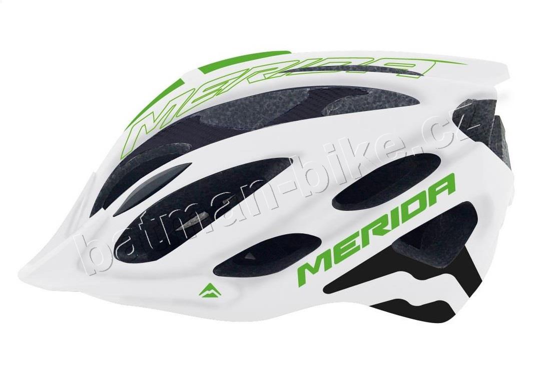 Přilba Merida REYDAR white/green 53-59cm