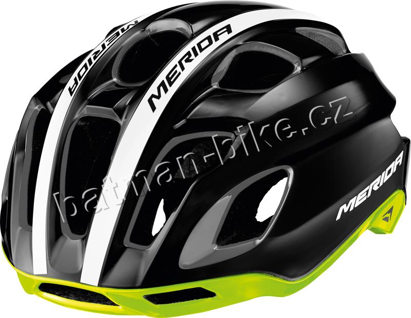 Přilba Merida TEAM RACE black/green 56-59cm