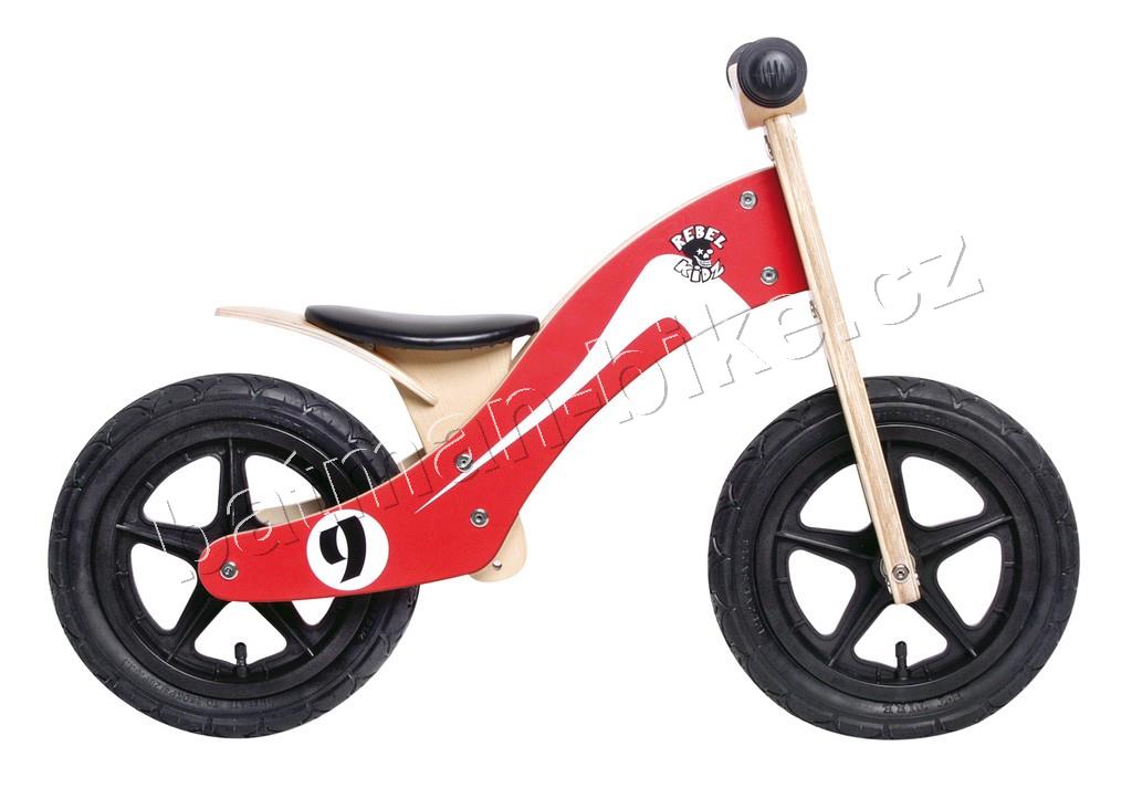 Odrážedlo Rebel Kidz Wood Air dřevo, 12