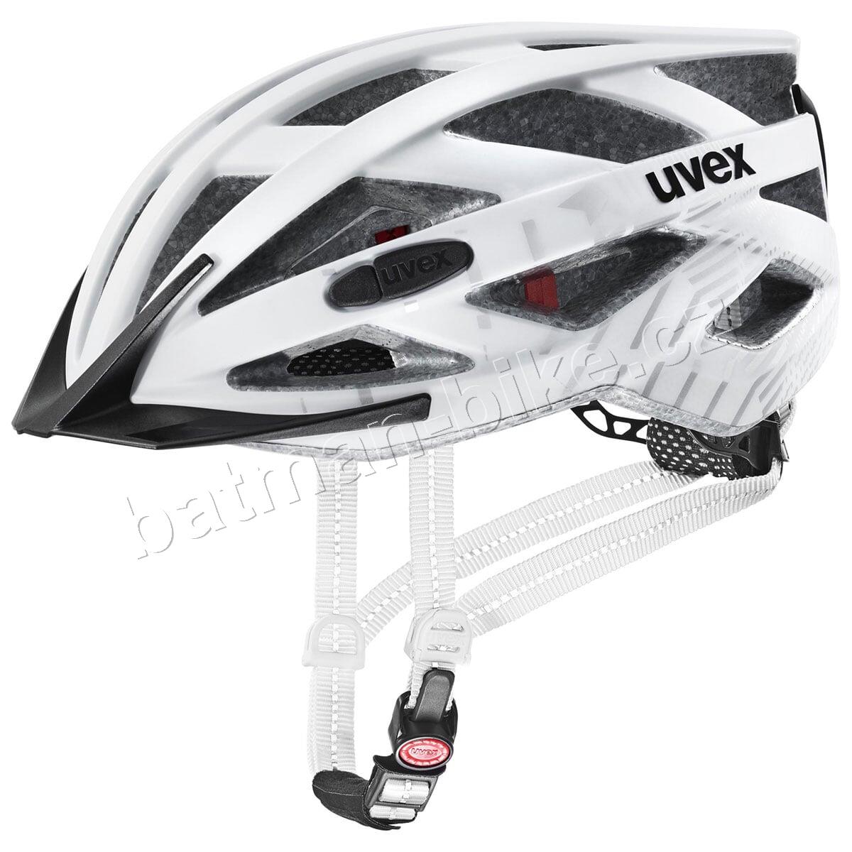 Přilba UVEX HELMA CITY I-VO WHITE BLACK MAT 52-57