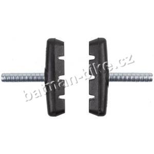 Brzdové gumy nástrčné krátké