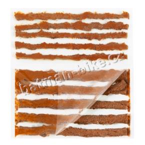 Knoty-opravná sada 1,5 a 3,5 x 50mm, hnědé, 5+5 ks