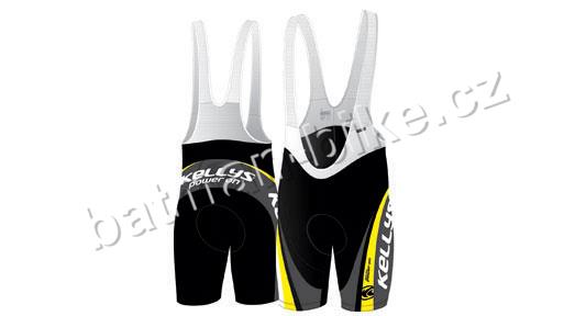 Kraťasy Kellys PRO Team krátké žluté