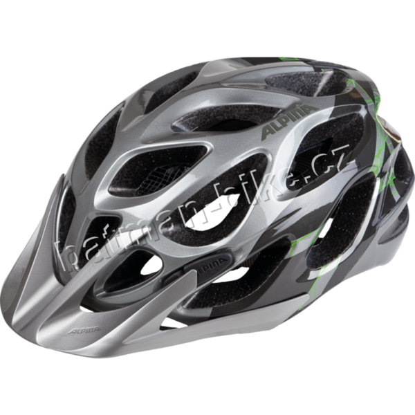 Přilba ALPINA MYTHOS 20 darksilver-titanium-green