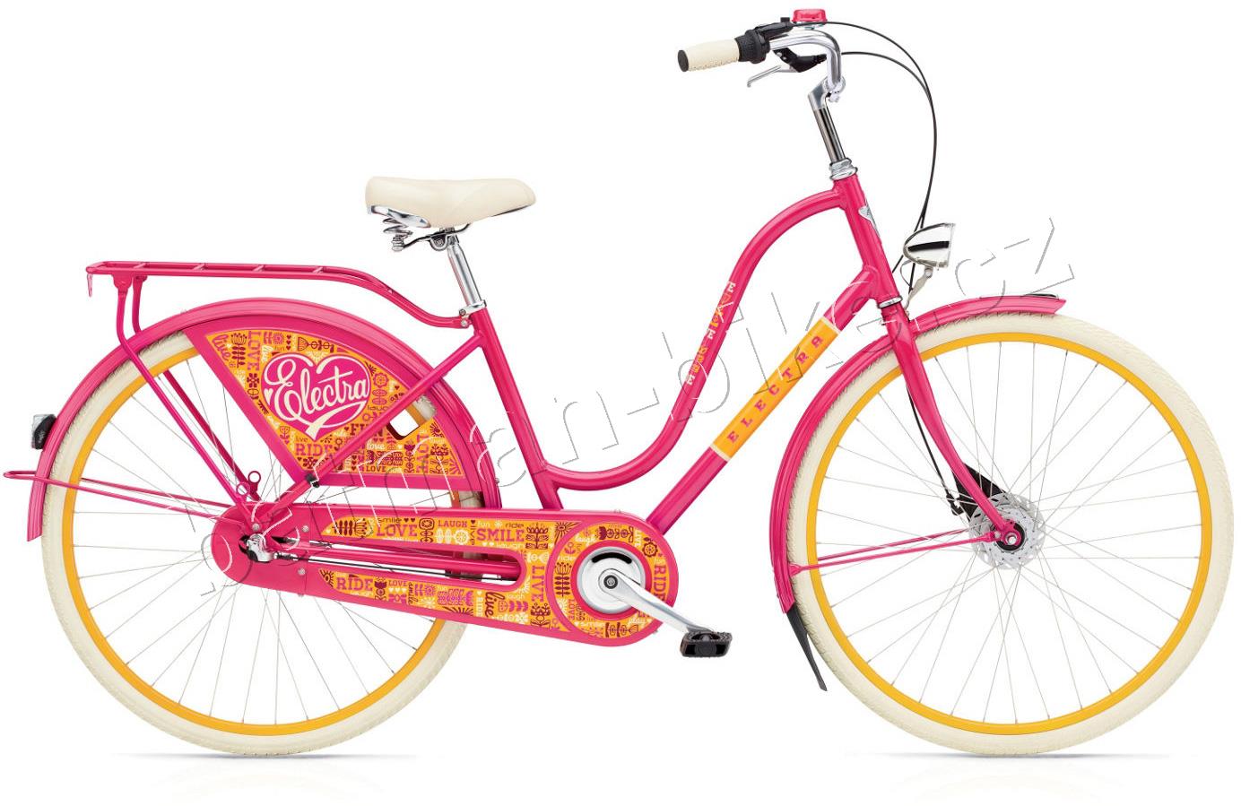 Electra Amsterdam Fashion 7i Joyride bright pink ladies'
